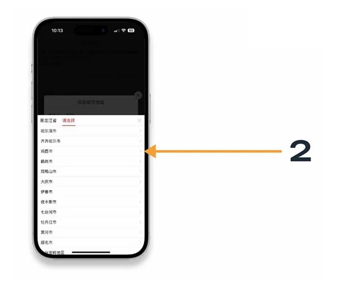 Выбор города 鸡西市