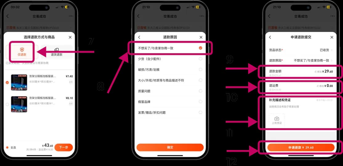 Причины возврата и оформление